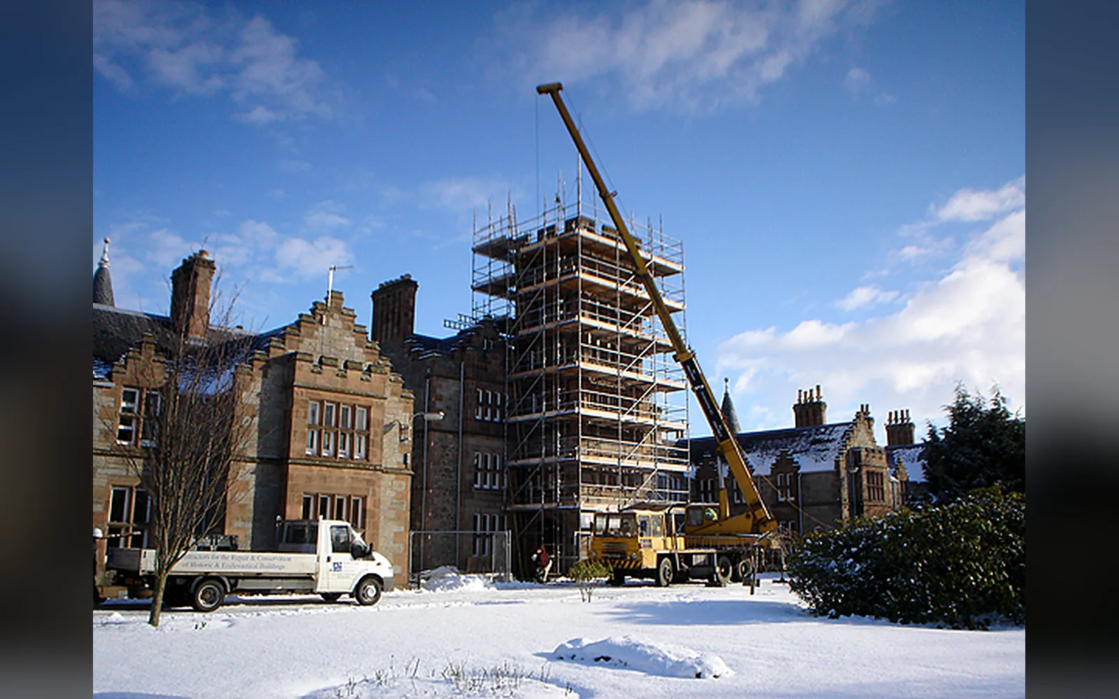 Alexander Scott’s Hospital before restoration