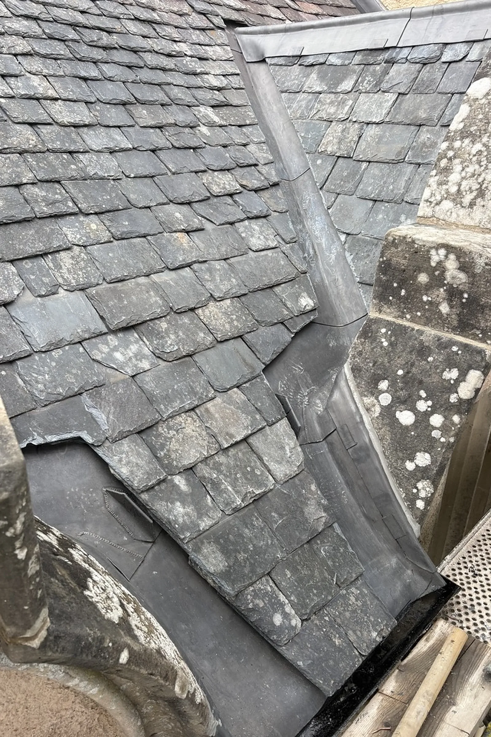 Brodie Castle Roof Repairs, Brodie, Forres, Moray — photograph 3