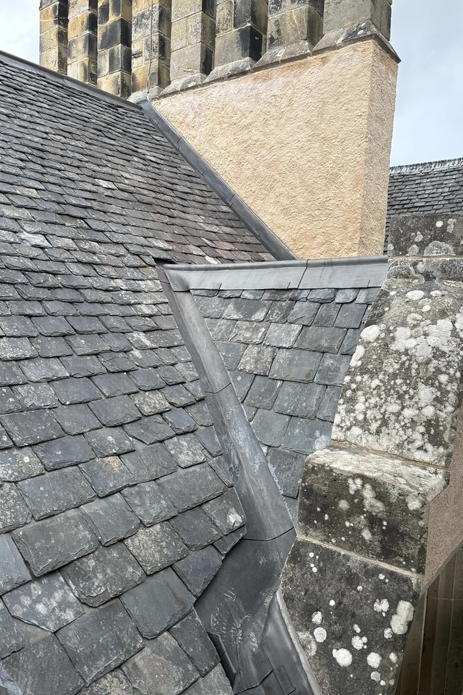 Brodie Castle Roof Repairs, Brodie, Forres, Moray — photograph 6