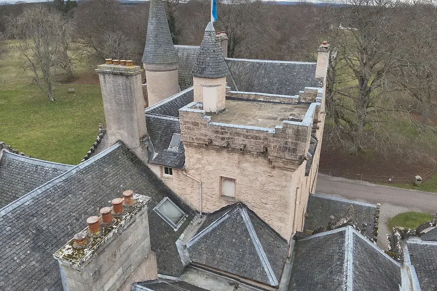 Brodie Castle Roof Repairs, Brodie, Forres, Moray