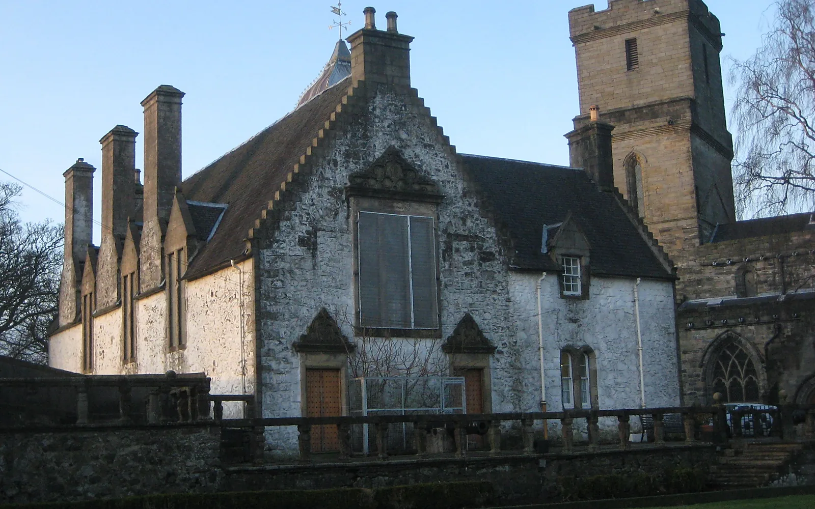 Cowane's Hospital before restoration