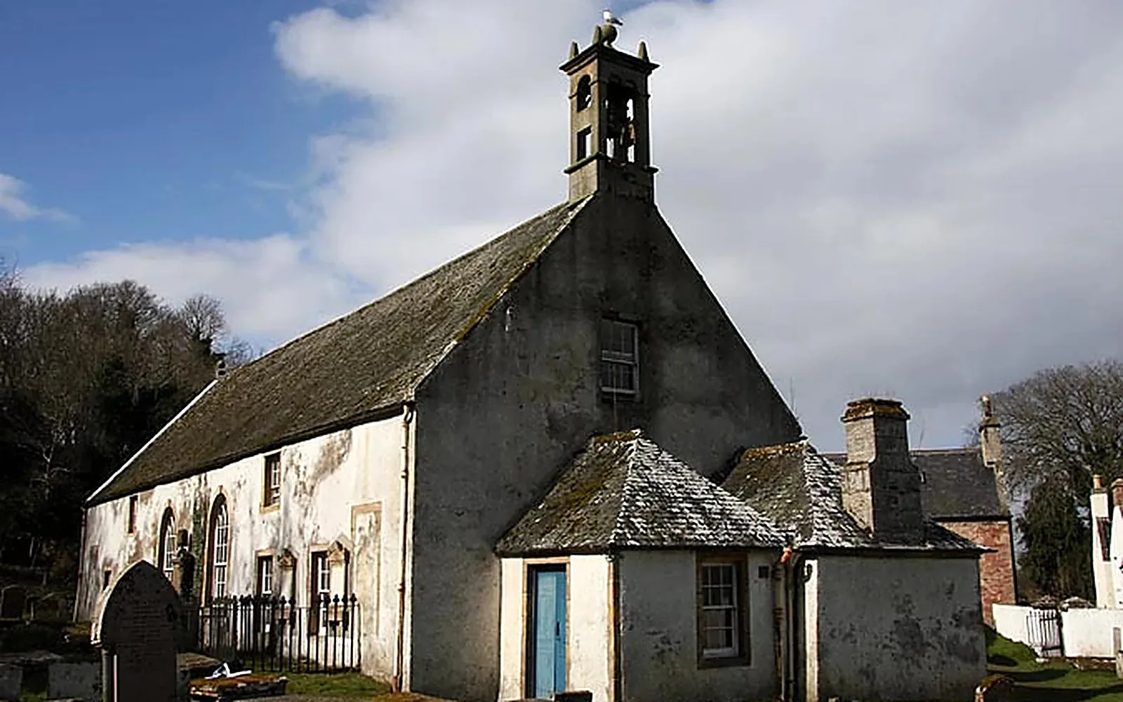 Cromarty East Church before restoration