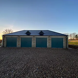 Cruiksfield House Garage