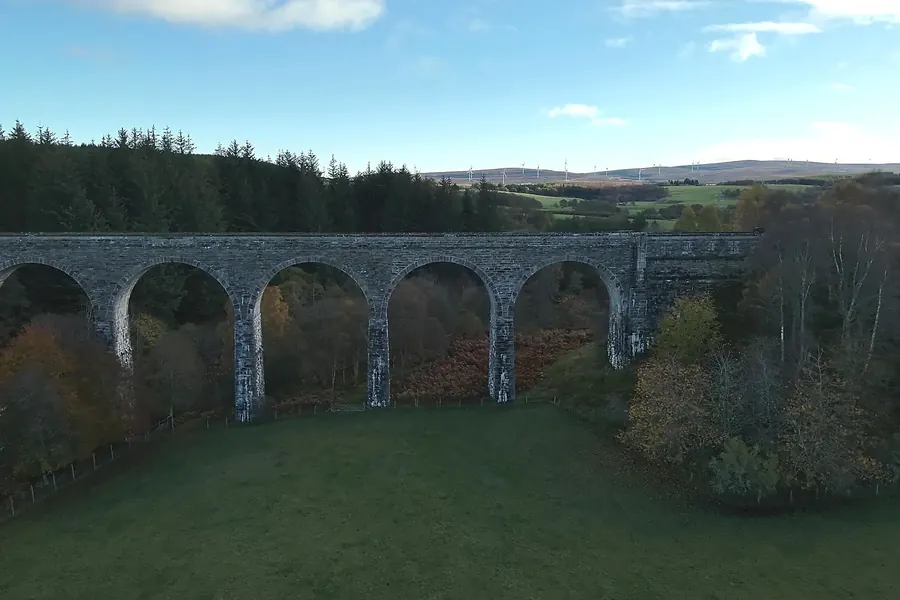 Edinkillie Viaduct, River Divie, Dunphail, Moray