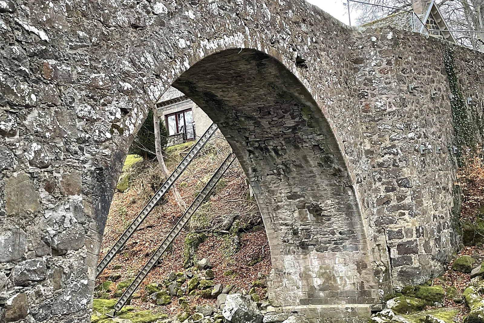 Elgin's Bridge, Castle Hotel grounds, Huntly, Aberdeenshire — photograph 1