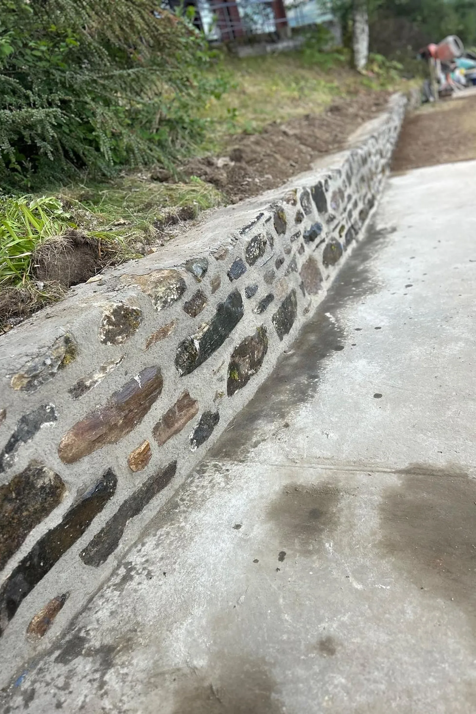 Firbush Harbour Wall Repairs, Firbush Outdoor Centre, Loch Tay, Perthshire — photograph 3