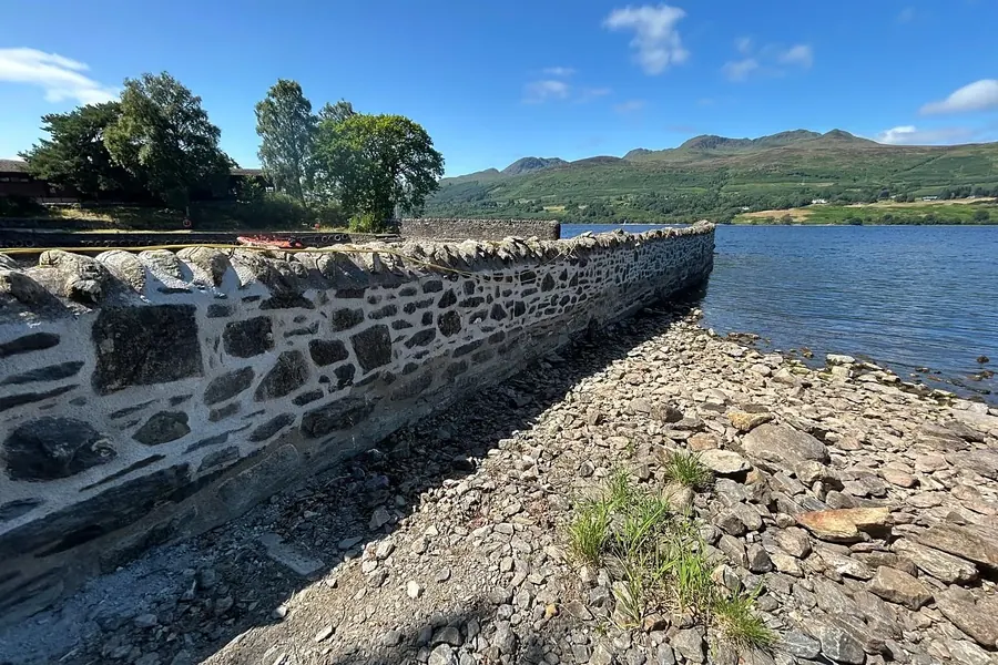 Firbush Harbour Wall Repairs, Firbush Outdoor Centre, Loch Tay, Perthshire