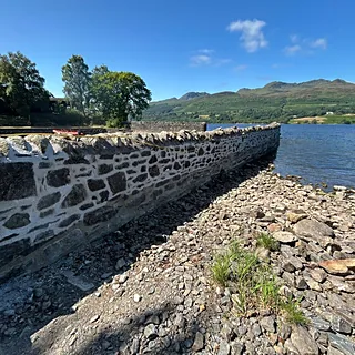 Firbush Harbour Wall Repairs
