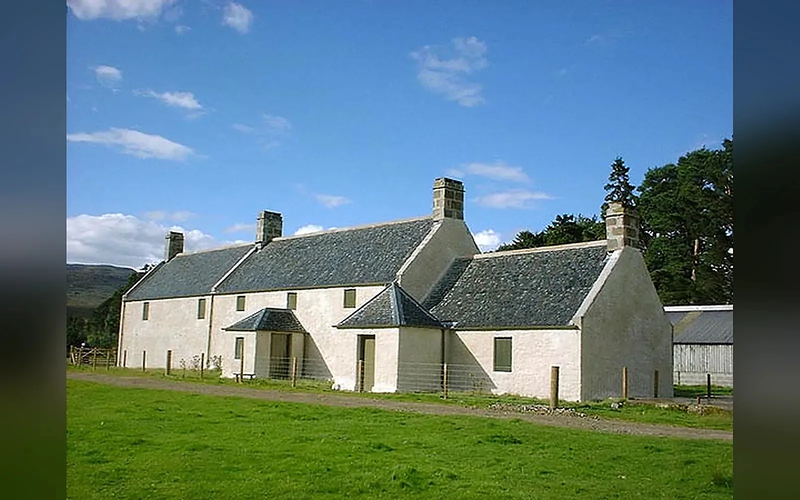 Garvamore Barracks after restoration by LTM Group