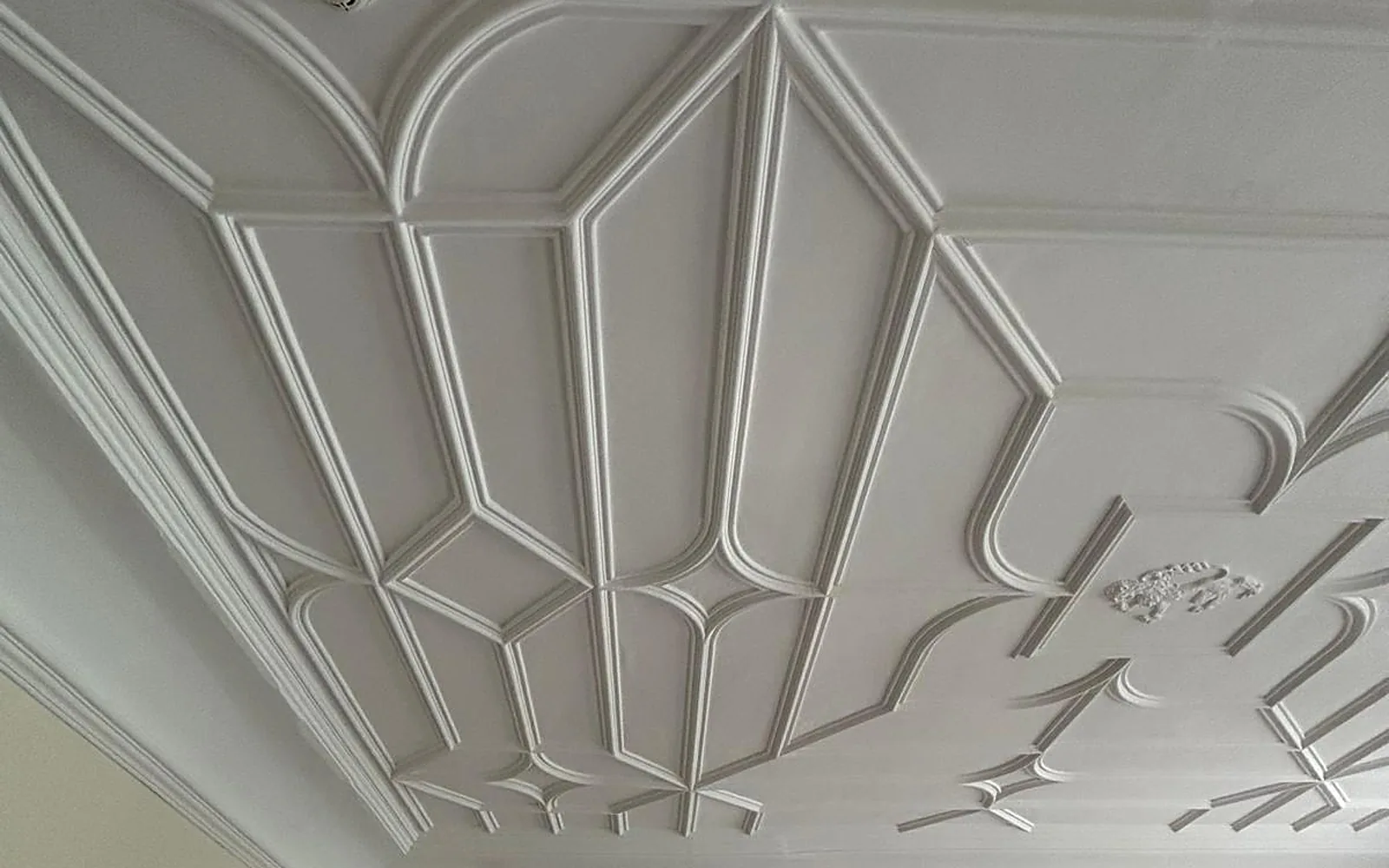 Glamis Castle Dining Room Ceiling after restoration by LTM Group
