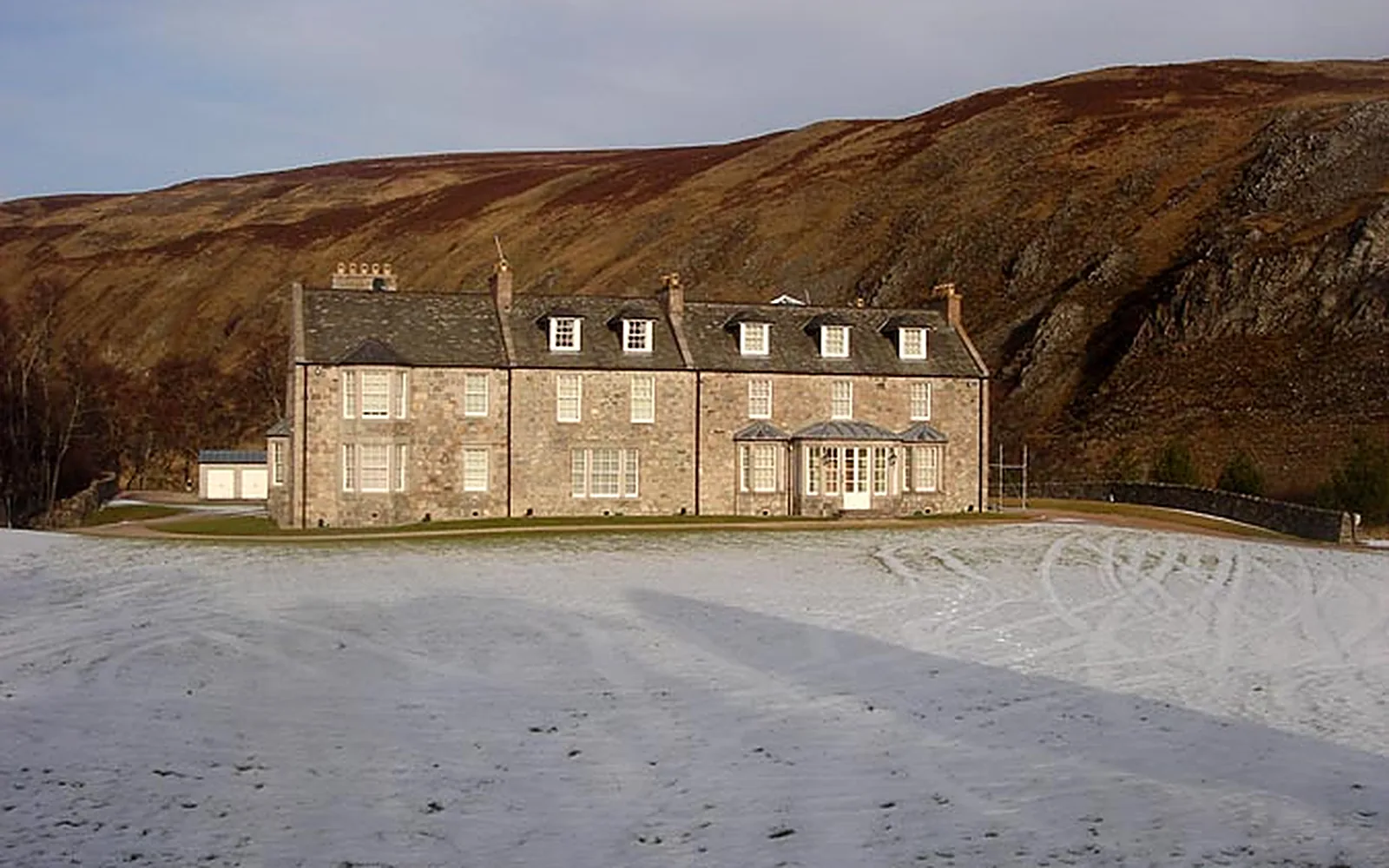 Inchrory Lodge after restoration by LTM Group