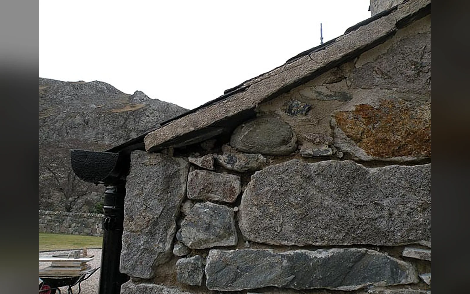 Inchrory Lodge before restoration