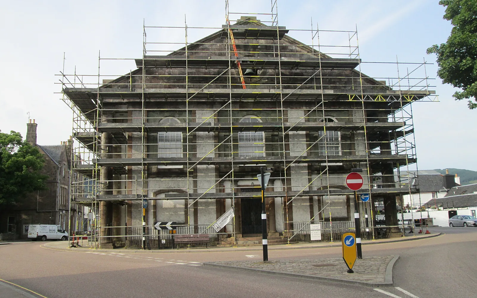 Inveraray Parish Church before restoration