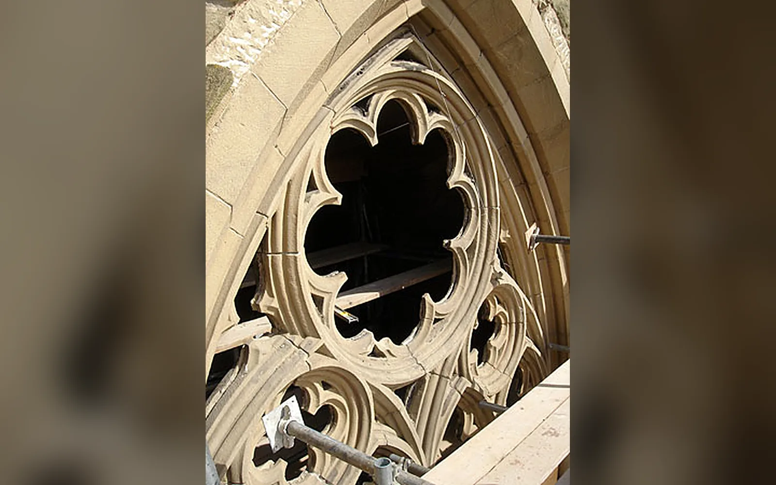 Larbert East Church before restoration