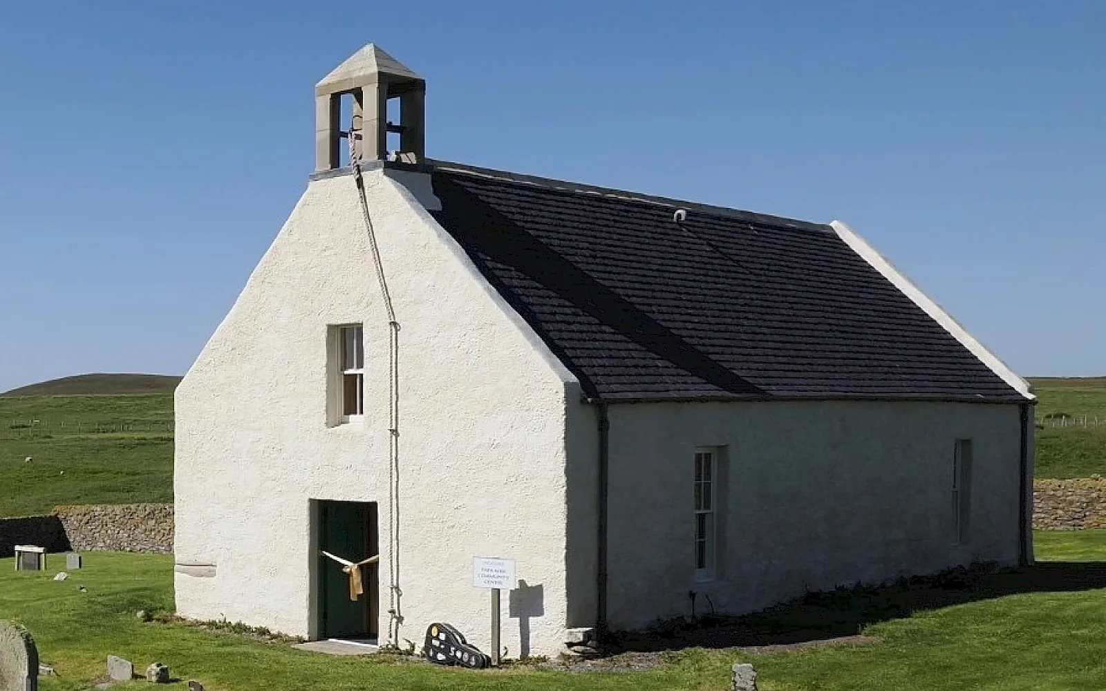 Papa Stour Kirk after restoration by LTM Group