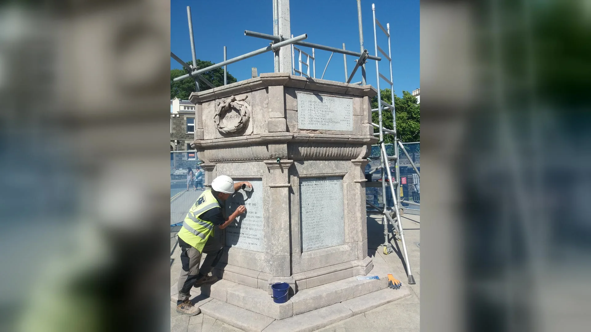 Portree War Memorial, Somerled Square, Portree, Isle of Skye