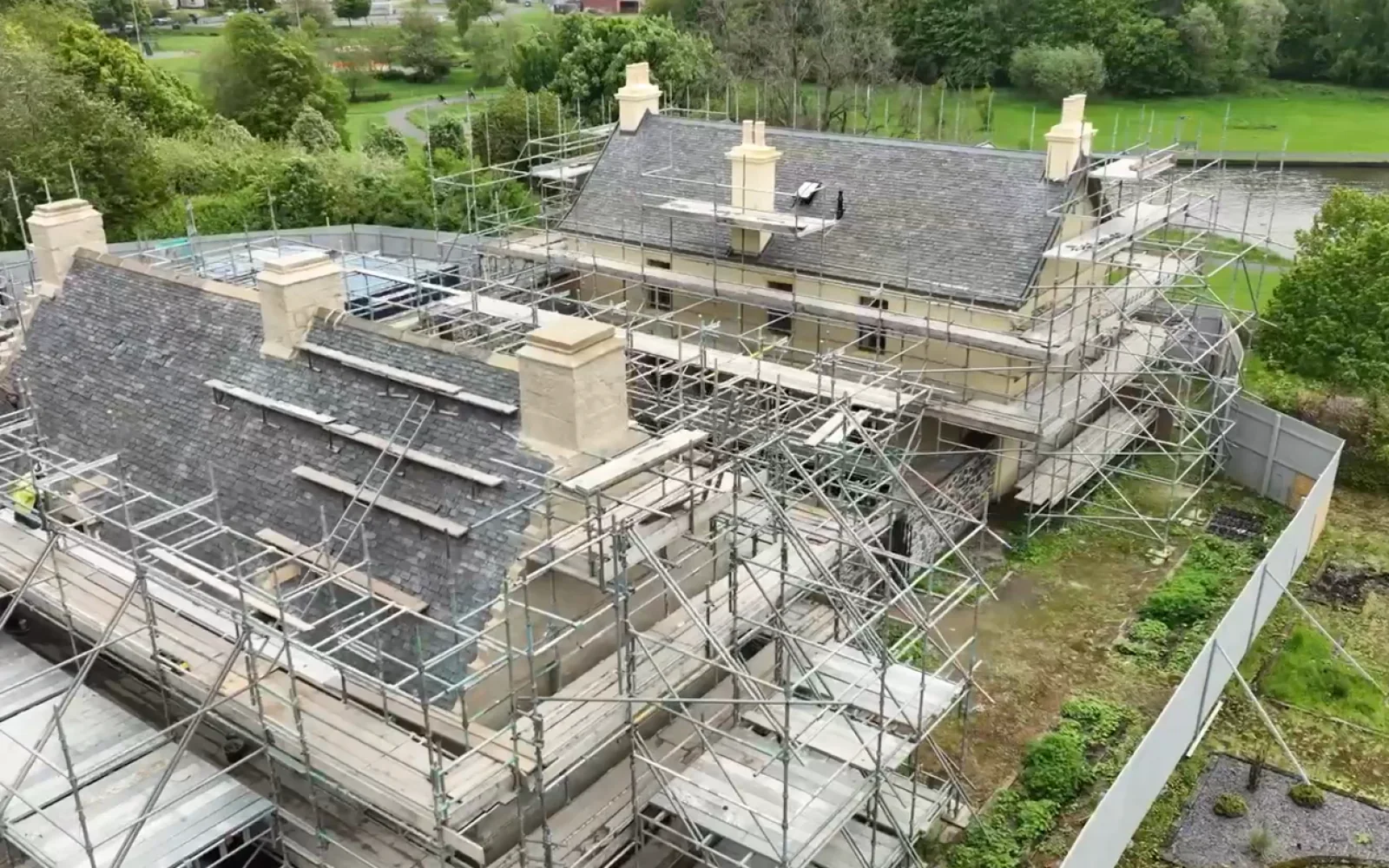 Provan Hall before restoration