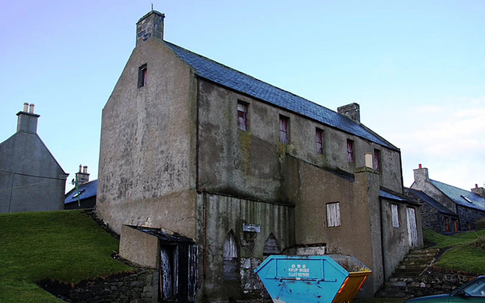 Salmon House before restoration