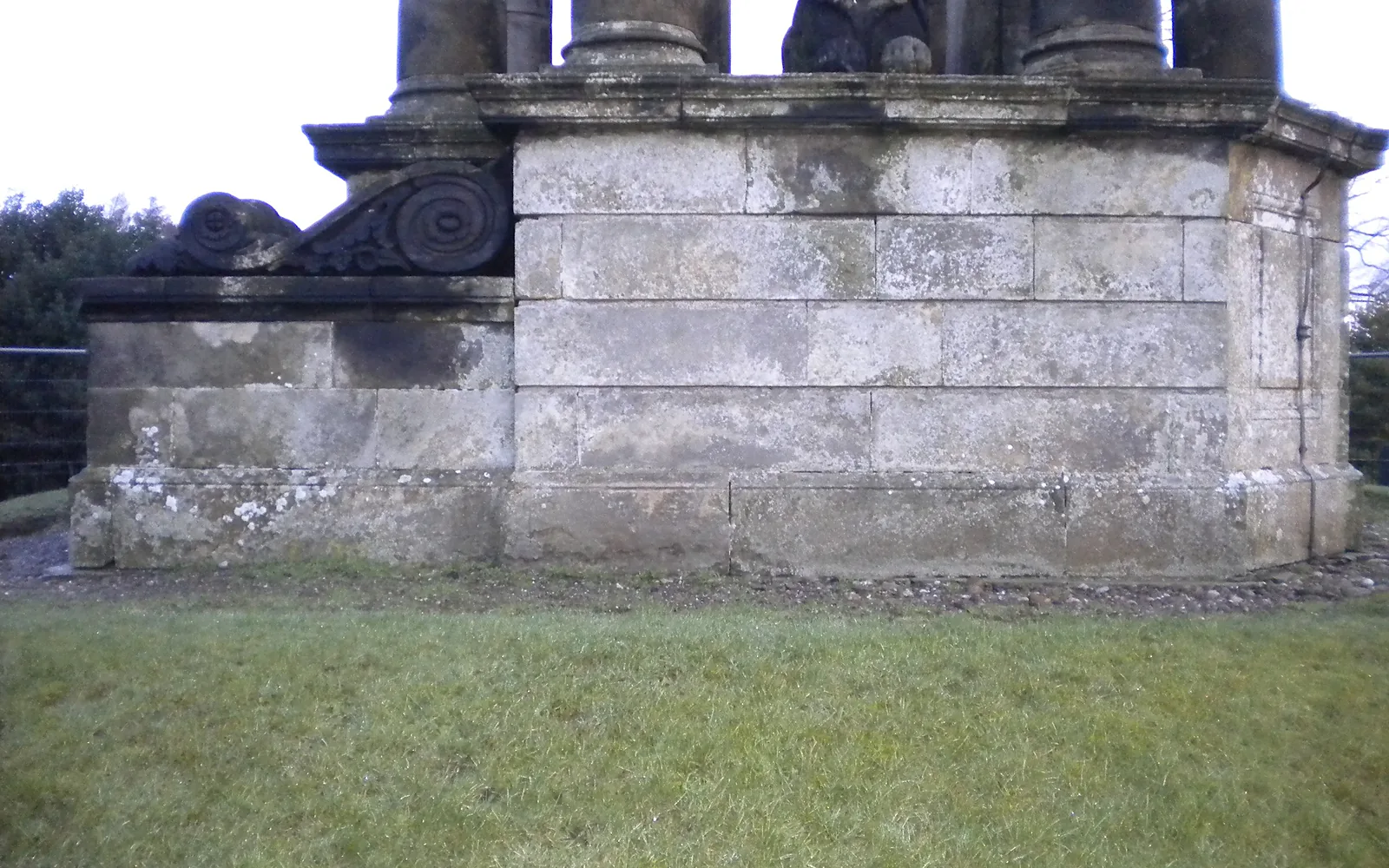 Sir Robert Peel Monument before restoration