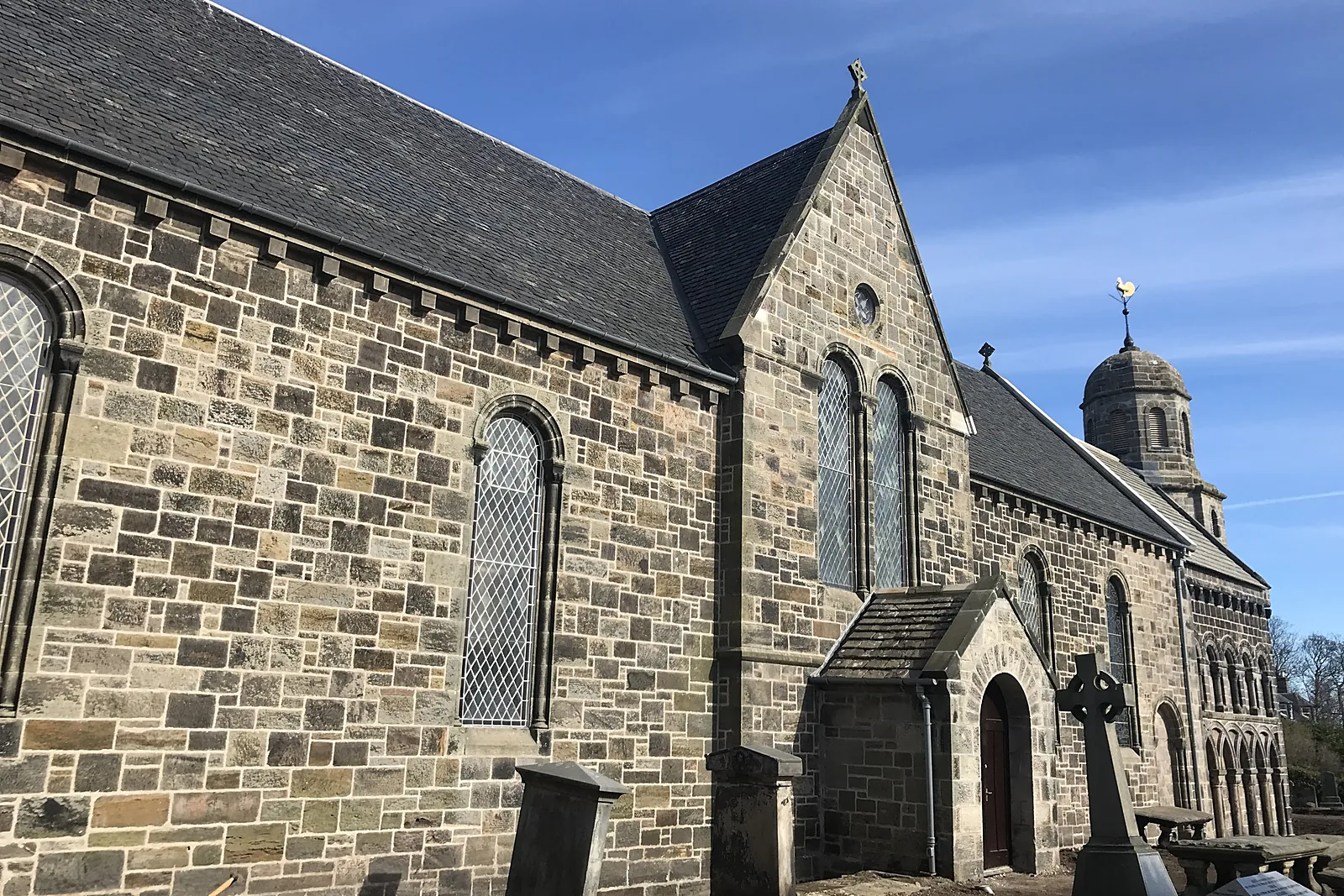 St Athernase Church, Schoolhill Road, Leuchars — photograph 1