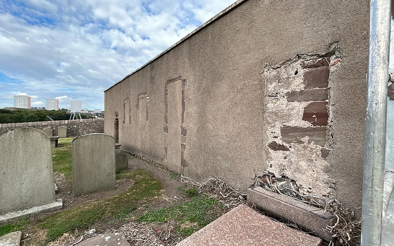 St Fittick's Church before restoration