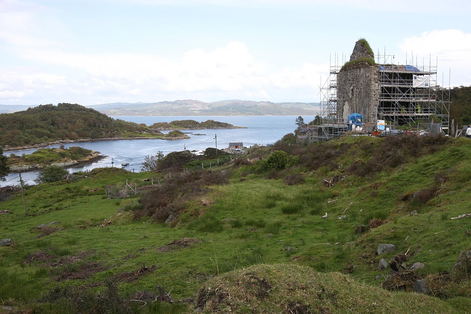 Tarbert Castle, Tarbert, Argyll — photograph 2