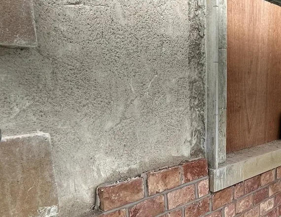 The Haining before restoration