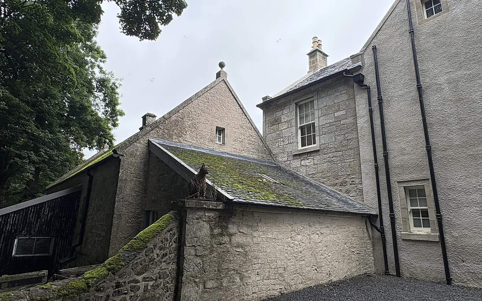 Wester Kittochside Farm before restoration